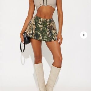 Camo Mini Skort